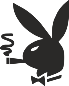 Vinilo Adhesivo de Conejo Playboy