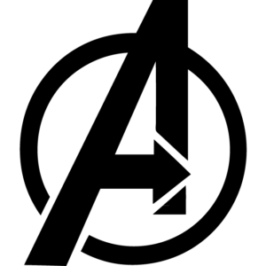 Vinilo Adhesivo del Símbolo de los Avengers