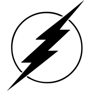 Vinilo Adhesivo del Símbolo de Flash