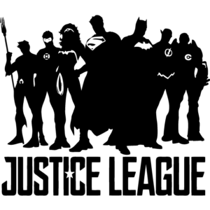 Vinilo Adhesivo Contorno de JLA