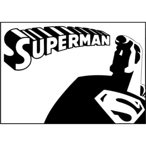 Vinilo Adhesivo Retrato de Superman