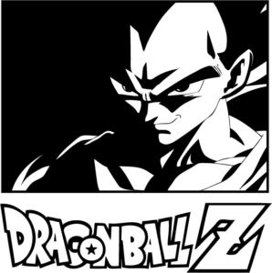 Vinilo Adhesivo Retrato de Vegeta