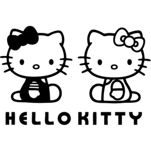 Vinilo Adhesivo de Hello Kitty