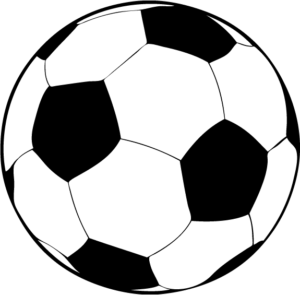 Vinilo Adhesivo de Pelota de Fútbol Clásica