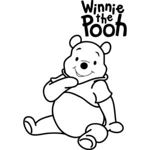 Vinilo Adhesivo de Winnie The Pooh