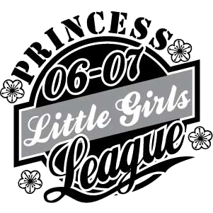 Vinilo Adhesivo Princess League Little Girl