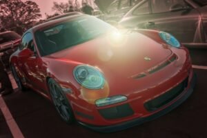Mural de Porsche GT3 Rojo
