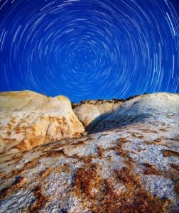 Mural Foto de Larga Exposición del Cielo