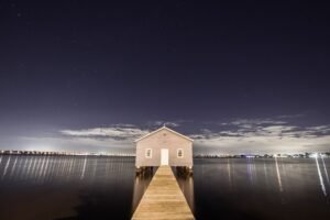 Mural Casa del Lago cerca del Pueblo