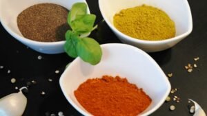 Mural de Condimentos y Especias de Cocina