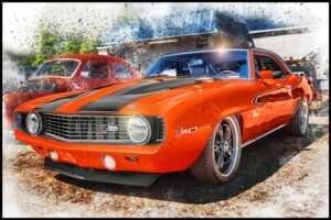 Mural Chevrolet Camaro Z28 de 1969