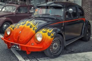 Mural de Volkswagen Beetle Tipo 1