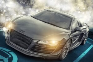 Mural de Audi R8 Quattro